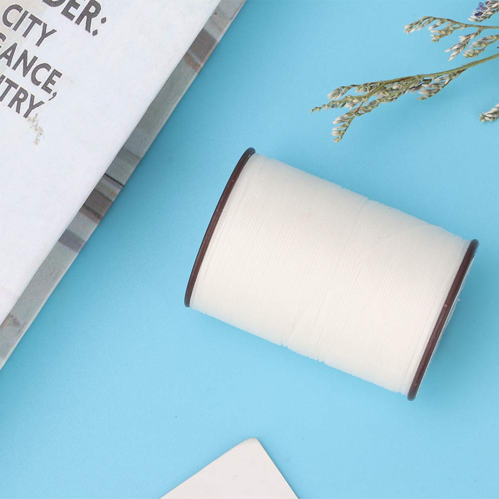 Tiiyee Cordon De Cire à Coudre En Cuir, Fil Ciré Réparation