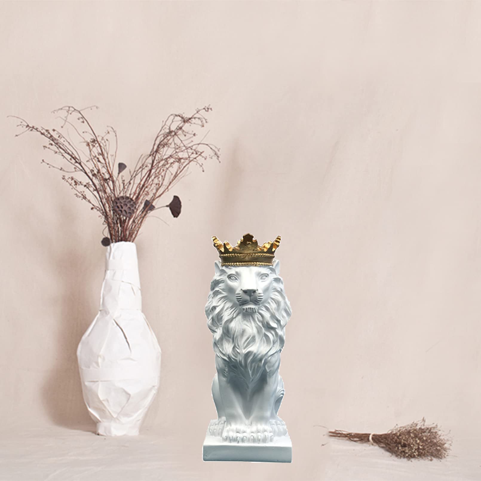 Creative Résine Lion Sculpture Bar Lion Figurine Statue Modèle Creative Résine Lion Sculpture Bar Lion Figurine Statue Modèle