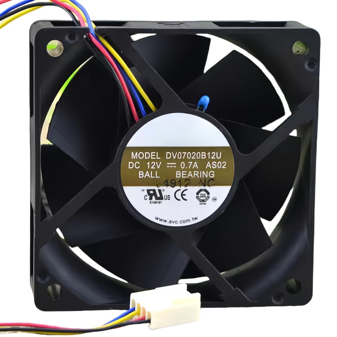 FCARUMIQP DV07020B12U 12V 0.7A 7CM 7020 Cooling Fan 70x70x20MM