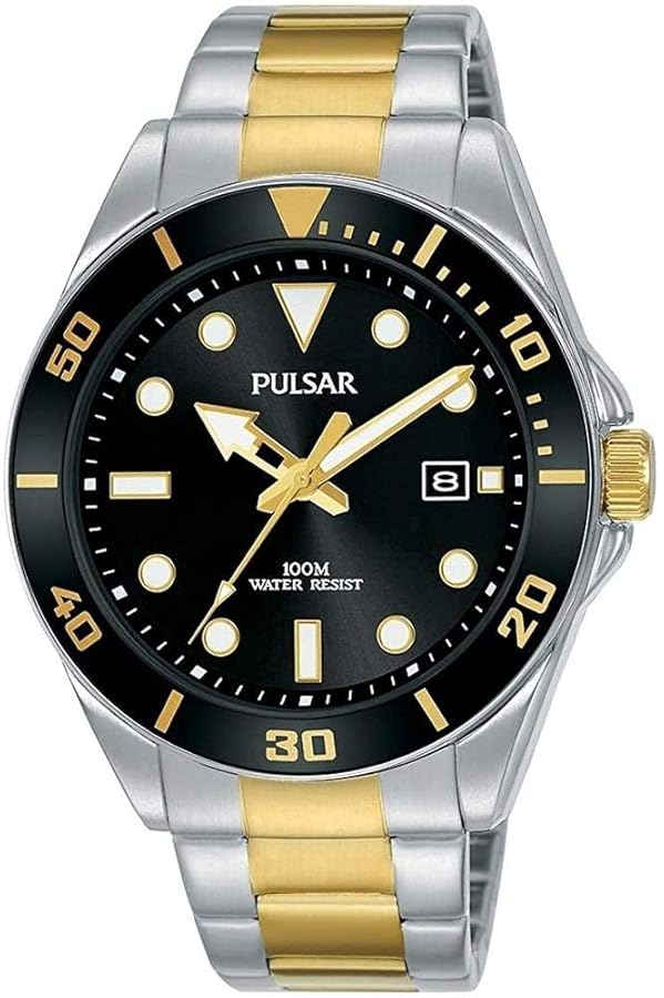 PULSAR(by SEIKO) Seiko UK Limited - EU Men's Analogue Japanese Quartz Pulsar