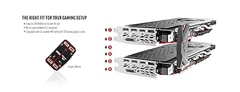 [しゅう様]専用　GTX1080ti SLI 2枚　セット Amazon | MSI GAMING 5K Video 80mm 2 Way SLI Bridge for GTX