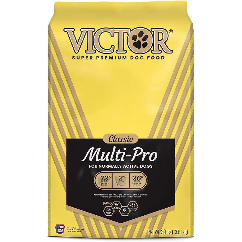 9/mo Finance Victor Super Premium Dog Food MultiPro Dry Dog Food