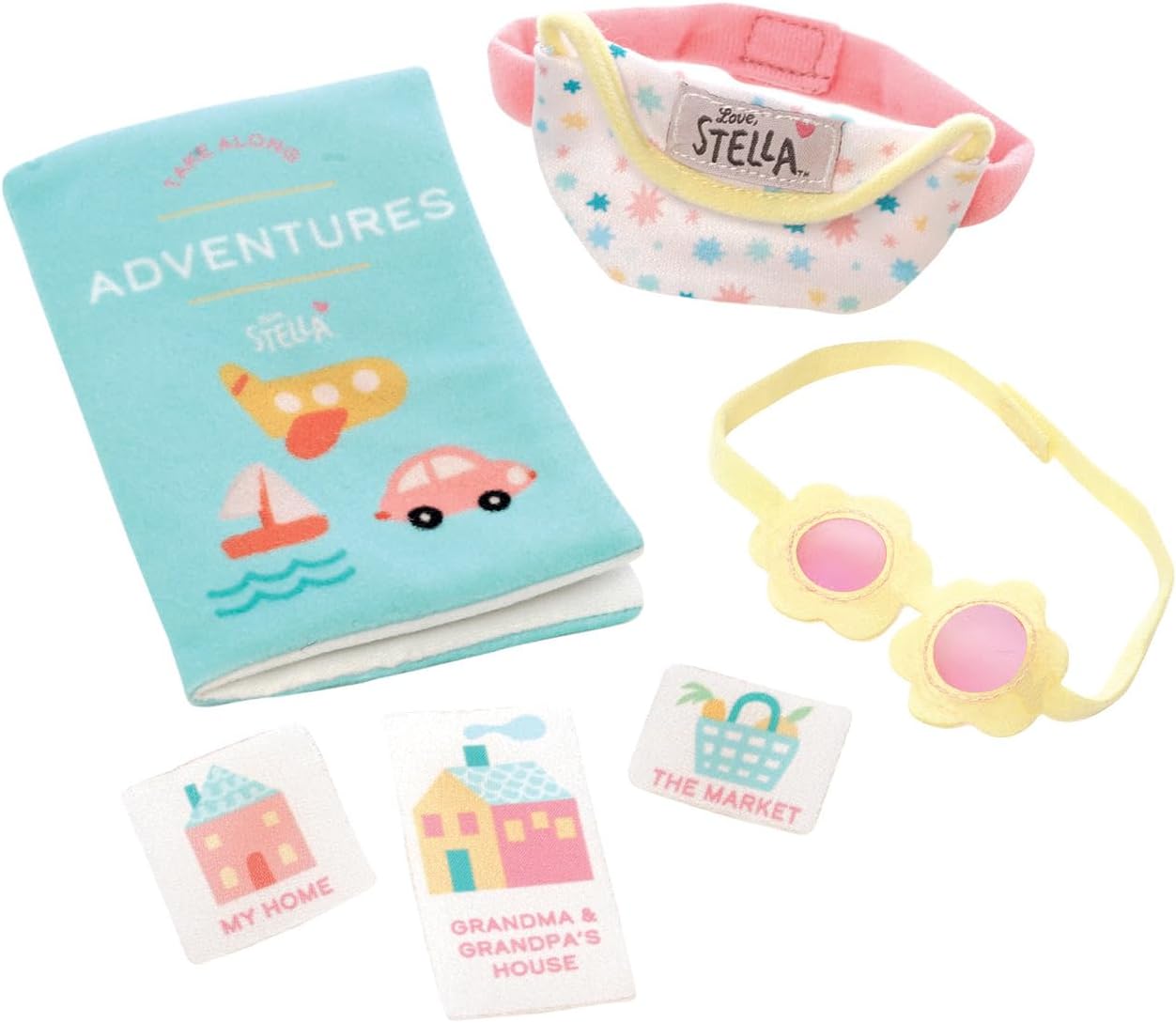 Love, Stella Travel Adventures Doll Accessory Play Set by Manhattan Toy