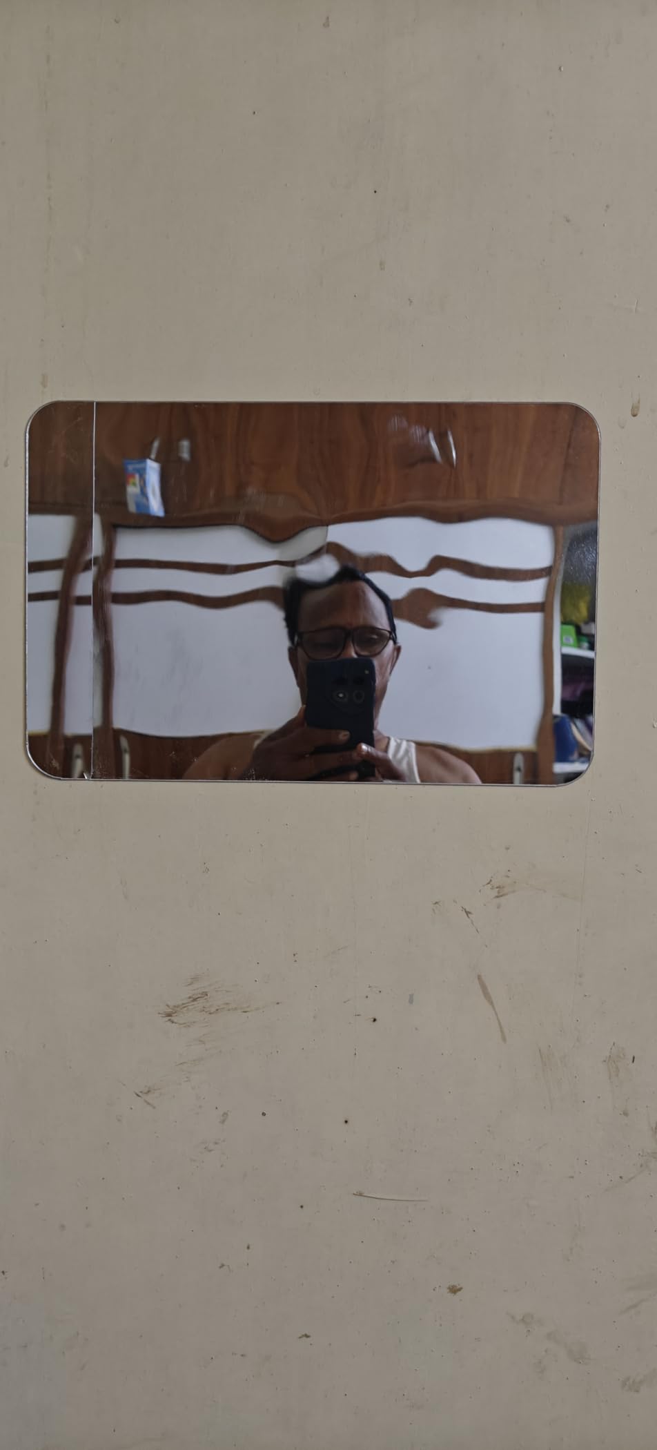 Buy Walldaddy - Self Adhesive Wall Mirror Stickers Big Size (30X20)Cm ...