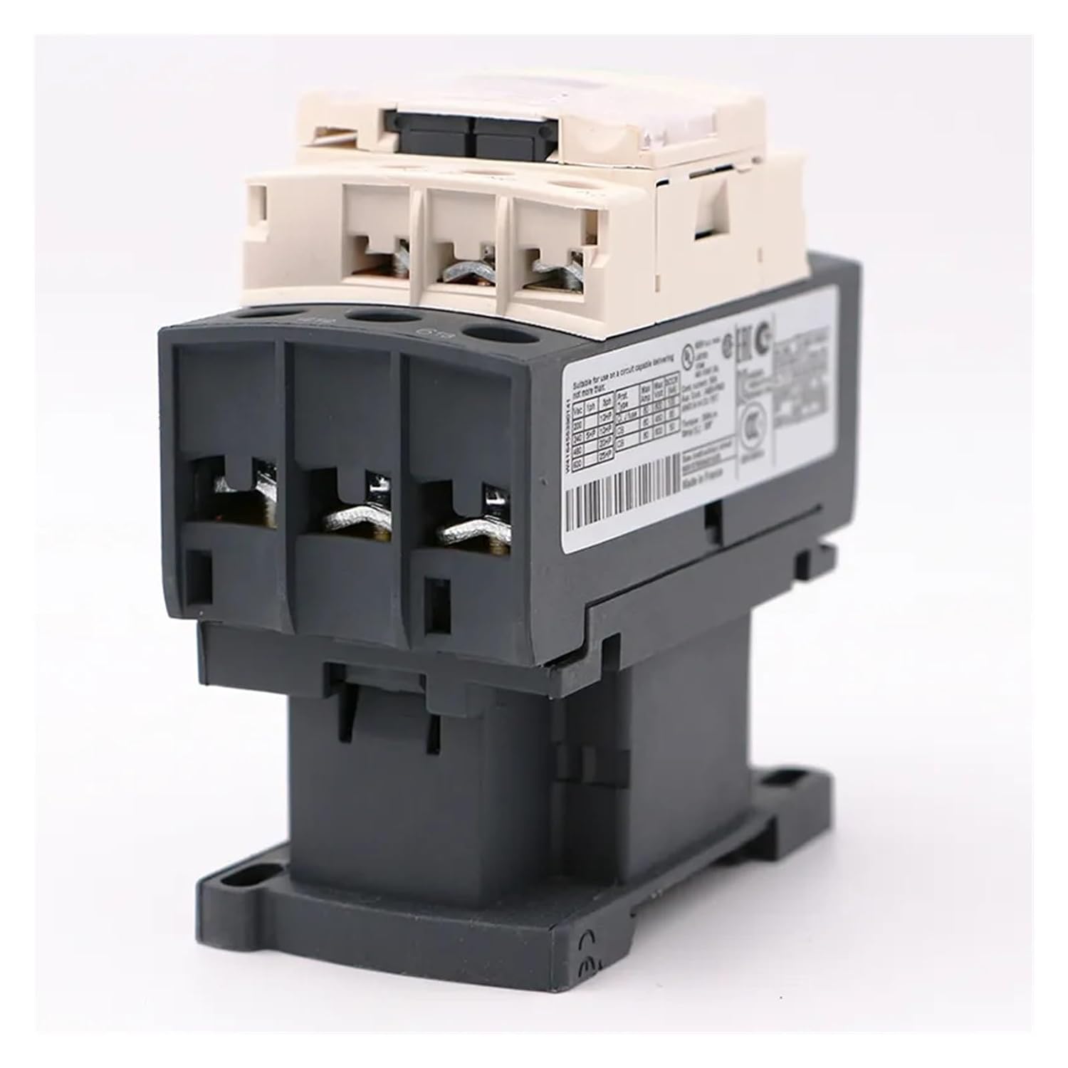 LC1D38F7 AC電磁接触器 3P 3NO LC1-D38F7 38A 110V ACコイル LC1D38F7 - TeSys D  contactor - 3P(3 NO) - AC-3 - <= 440 V 38 A - 110 V AC 50/60 Hz coil |  Schneider Electric India LC1D38F7 AC 電磁接触器 3P 3NO LC1-D38F7 38A 110V AC コイル