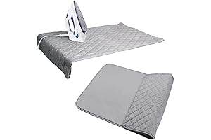 Houseables Premium Magnetic Ironing Blanket, Laundry Pad, Heat-Resistant Pad