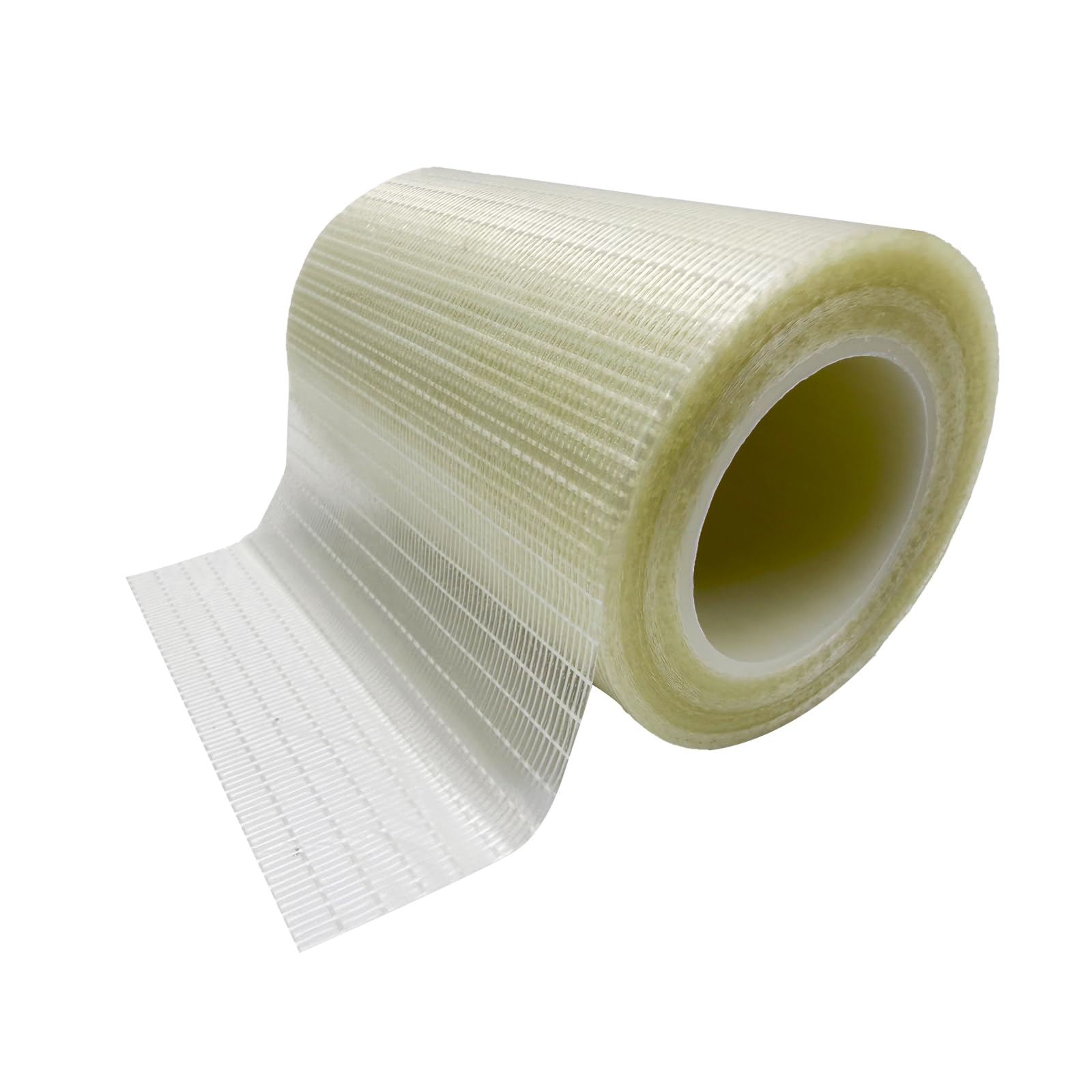Lianshi Heavy Duty Awning Repair Tape, Waterproof Strong Adhesive Patch, Instant Fix Tape for Tent, Boat Covers, Tarp, Sail, Canopy, Canvas, Tarpaulin, 4INX39FT, Fiberglass Clear