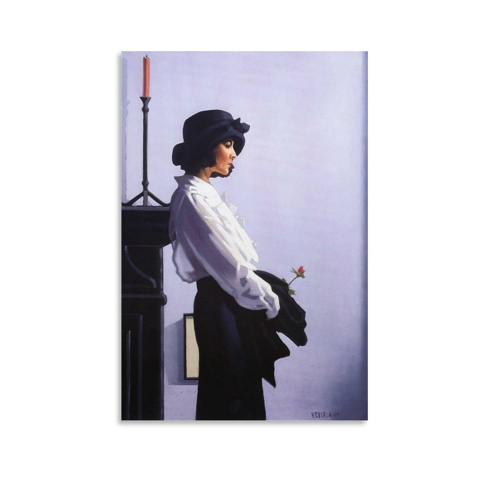 The Altar of Memory by jack_vettriano Wall Art Prints Poster (2) Wall Art Poster Prints Home Decor Picture Canvas Painting Posters 08x12inch(20x30cm) โ image 1