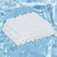 Vista 13 de 12 paquetes de cubitos de hielo reutilizables que cambian de color para bebidas, barra de hielo reutilizable para botellas de agua de congelación