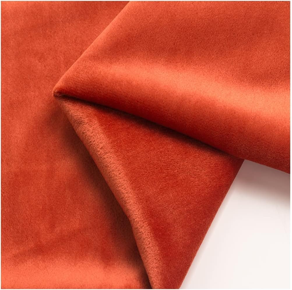 Samtstoff, Crushed Velours, Stretchstoff, Samtstoff for Polster, Sofa- und Stuhlbezugsmaterial, Flanellstoff, Polsterkissenstoff, Samtstoff(1.55X2m)