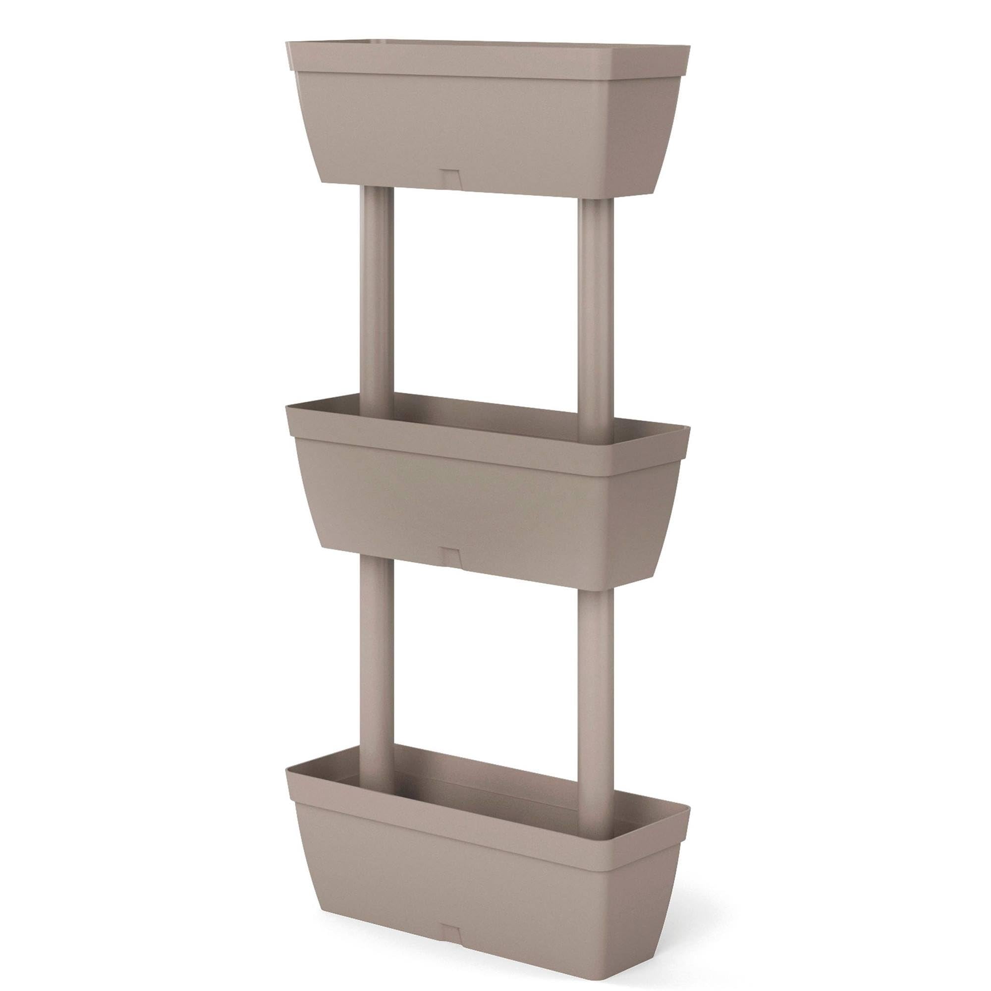 Vertical Plastic Planter 3 Tiers