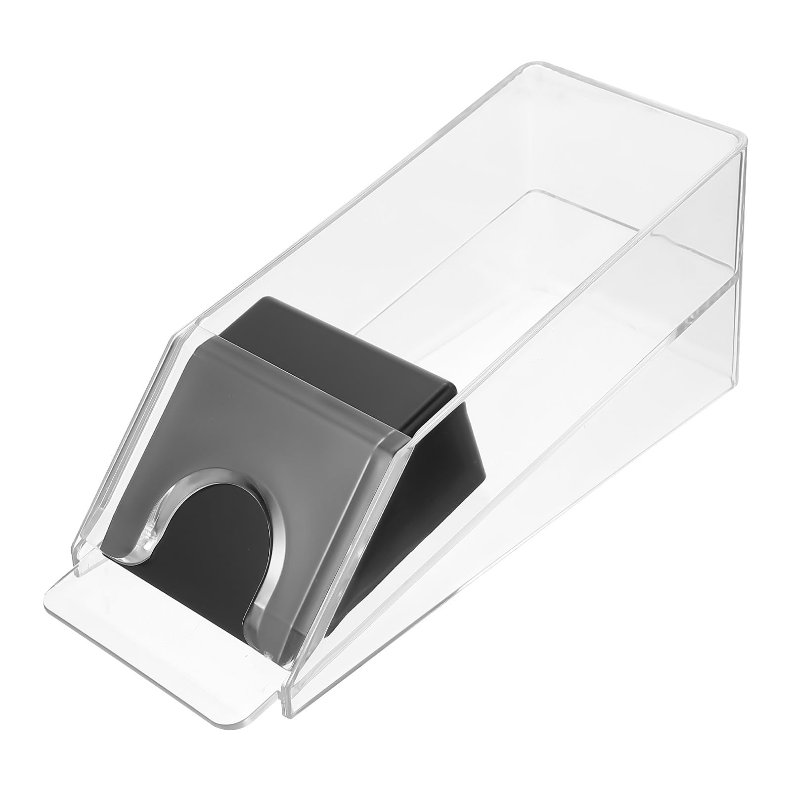 Distributeur Lisses Arrondis Bords Acrylique Robuste en Cartes de Jeux de Cartes sur Table, pour Parties de Poker et Jeux de Société
