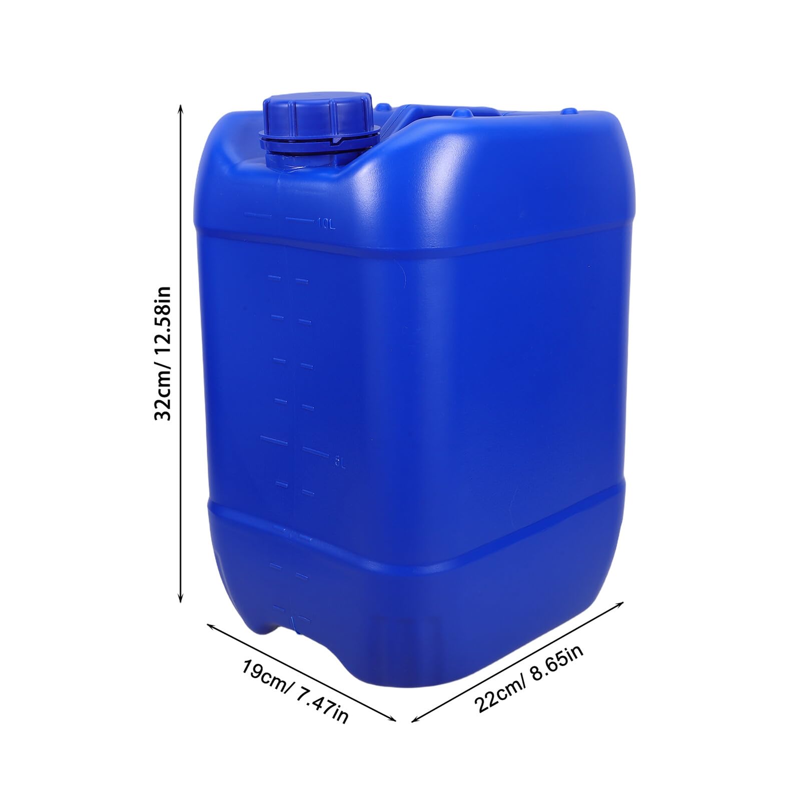 Wasserbehälter aus Plastik mit Deckel für Camping und Outdoor-aktivitäten als Flüssigkeitsbehälter oder Vorratsflasche Geeignet