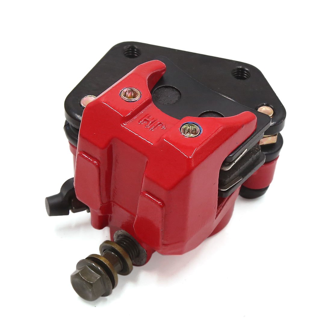 Ruilogod Pump Red Black Metal motocykl tylny hamulec tarczowy montażowe dla RSZ Jog