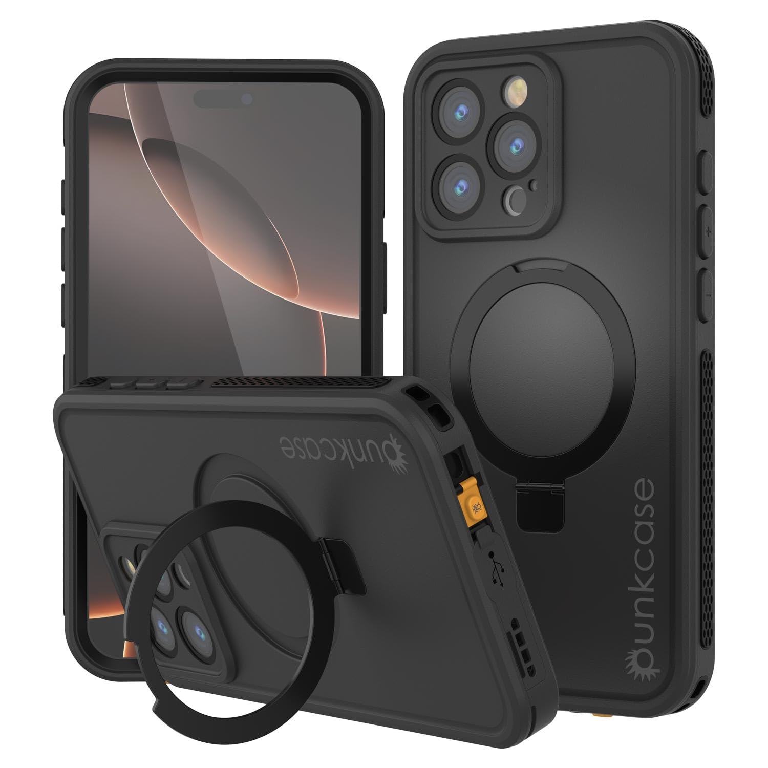 [新品未使用] hendersheme iPhone case 16pro スマートフォン case iPhone 16Pro black