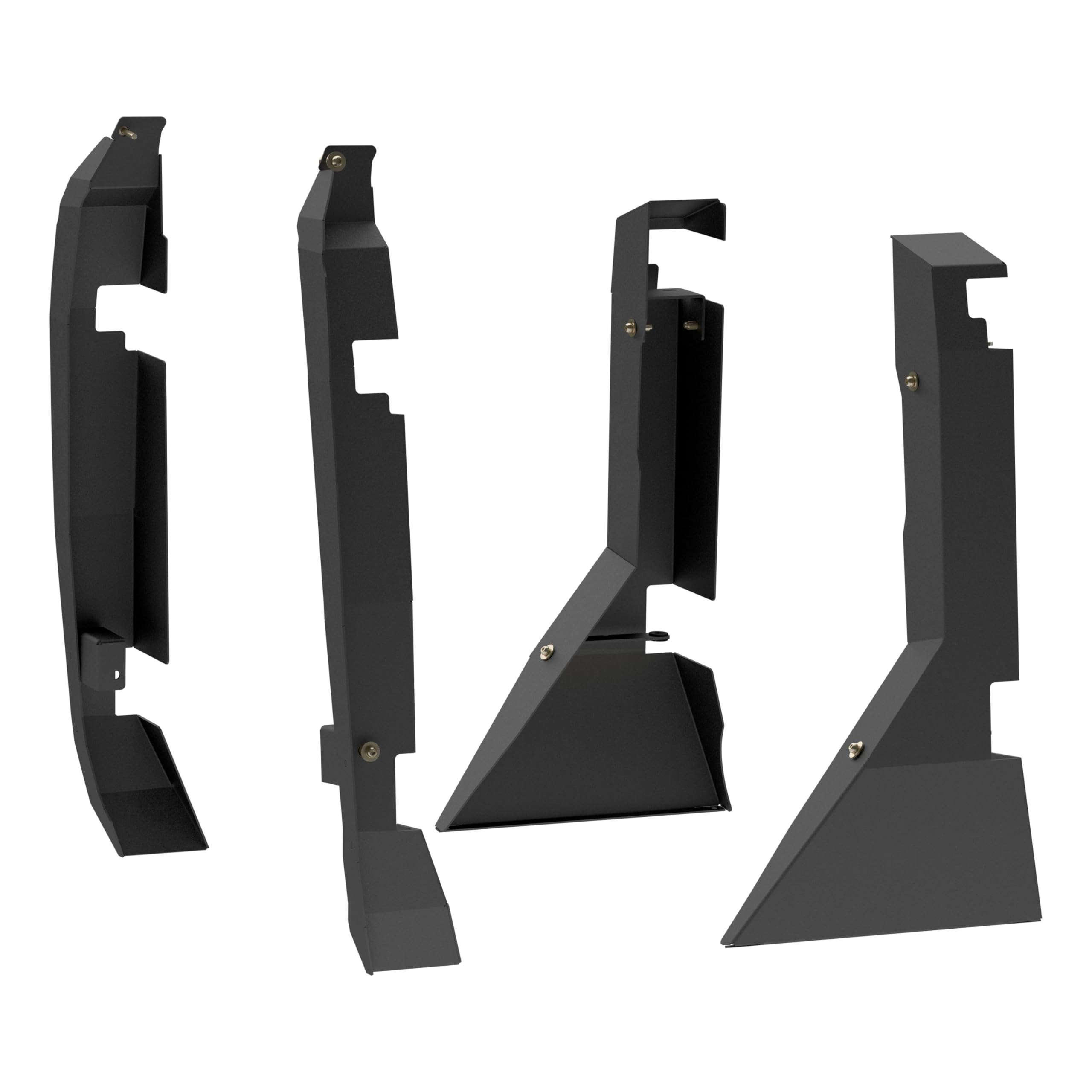 ARIES 3500255 Tube Door Hinge Covers for Ford Bronco 4-Door - 4-Piece Set