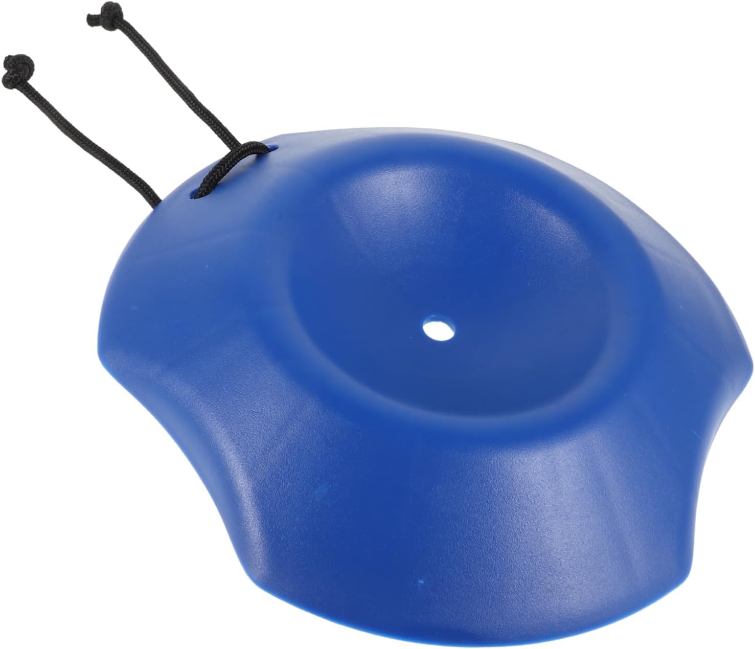 Blue Round Wheel Chocks for RV Trailers Heavy Duty Plastic Stabilizer Blocks Anti-Slip Wheel Stoppers for Car and Trailer Parking
