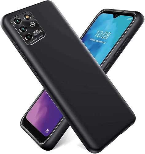 LAWEI - Funda de silicona para ZTE Blade V30 Vita, funda protectora de cuerpo completo suave y sedosa, funda a prueba de golpes con forro de