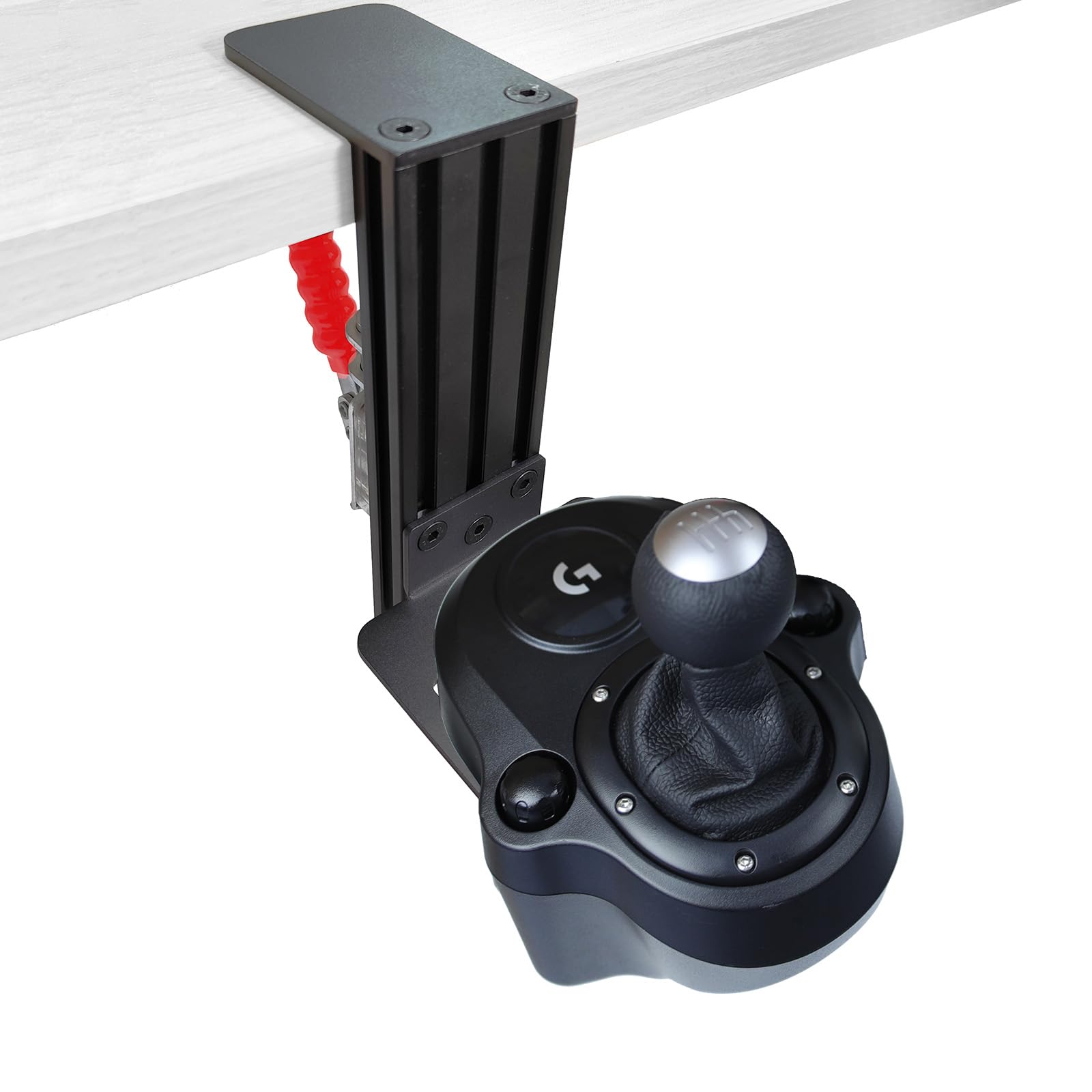 HTLAKIKJ Shifter - Supporto da scrivania regolabile per cambio Sim Racing, compatibile con Thrustmaster TH8S e TH8A Shifter, Logitech Driving Force Shifter