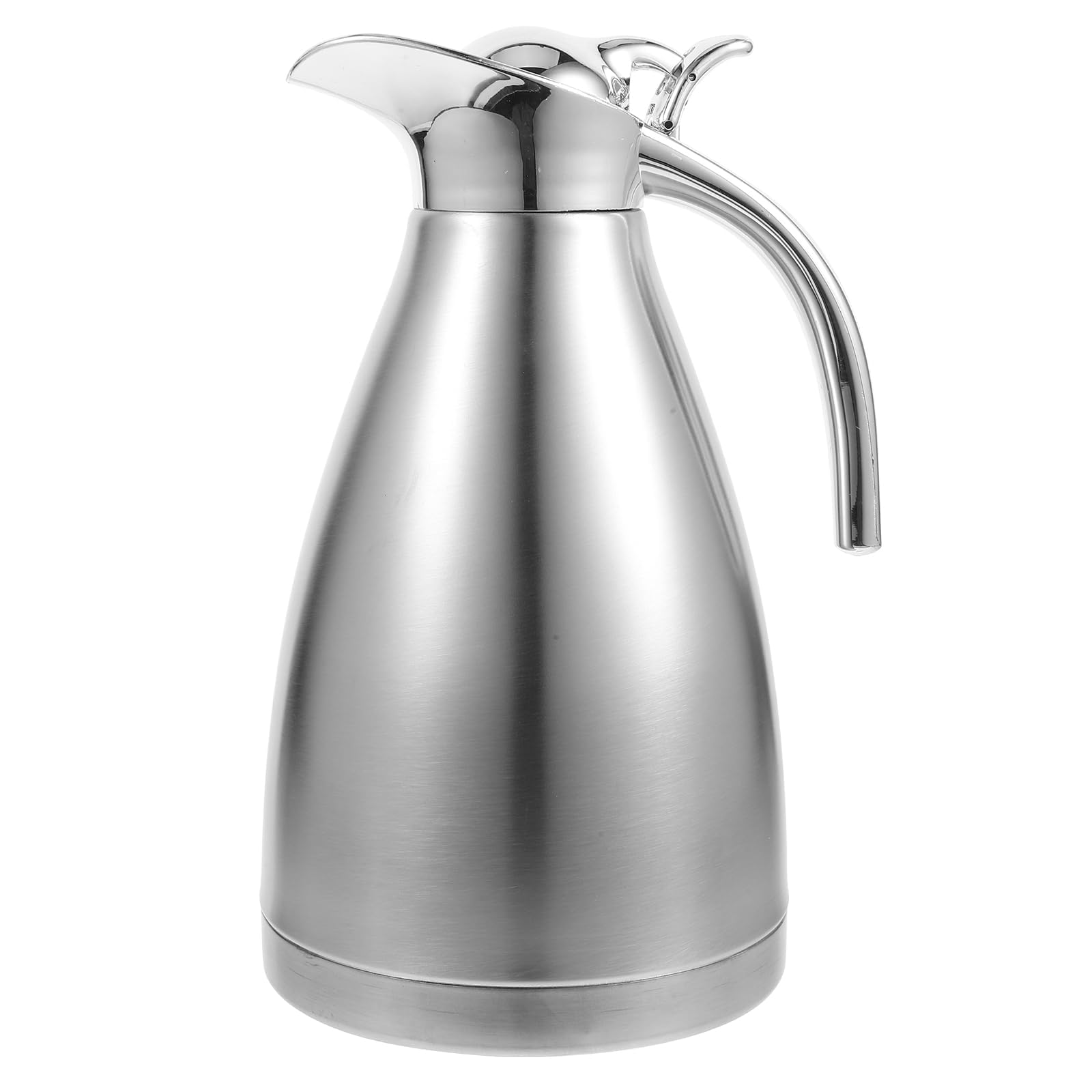 MYUYEE Stainless Steel Water Pitcher Carafe Hot Cold Water Carafe Juice Jar And Iced Tea Pitcher 1.5L Silver