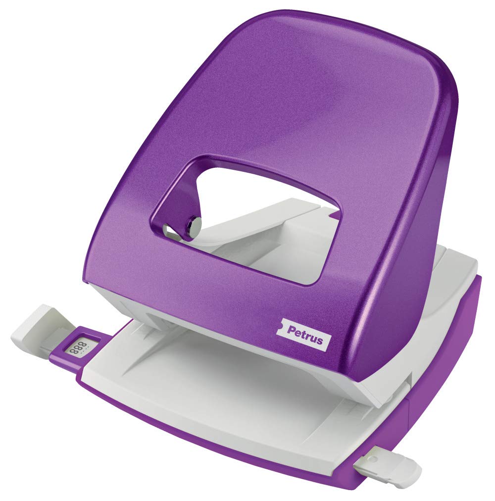 Taladrador petrus 62 wow violeta metalizado capacidad 20 hojas