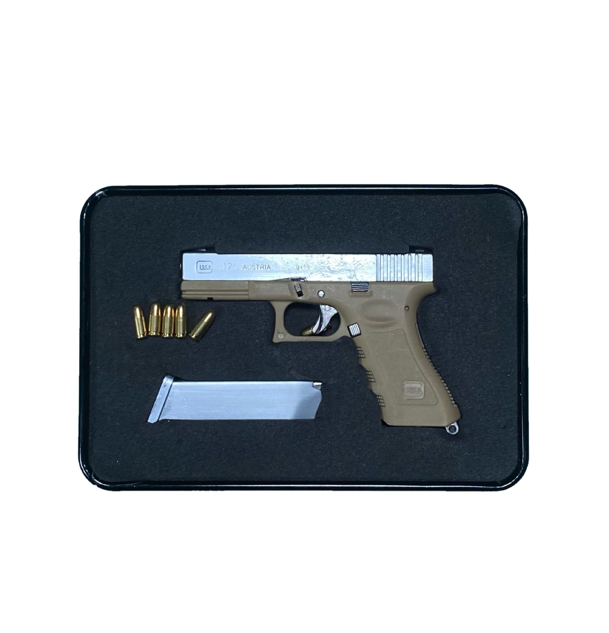 Mini Keychain With MODEL Rounds G-45, Tactical Pistol, Mini Key Chain, G17