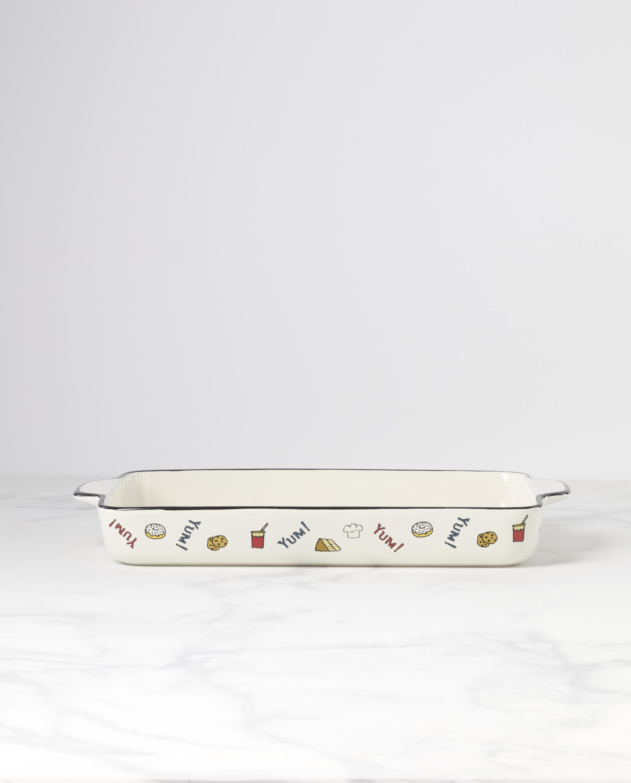 Lenox 897686 Chef Snoopy Rechteckiger Bäcker