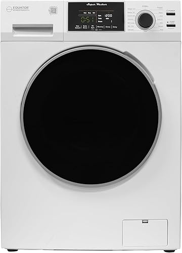 Equator Compact Washer 1.6cf15lbs PET CYCLE 15 programas 110V (blanco)