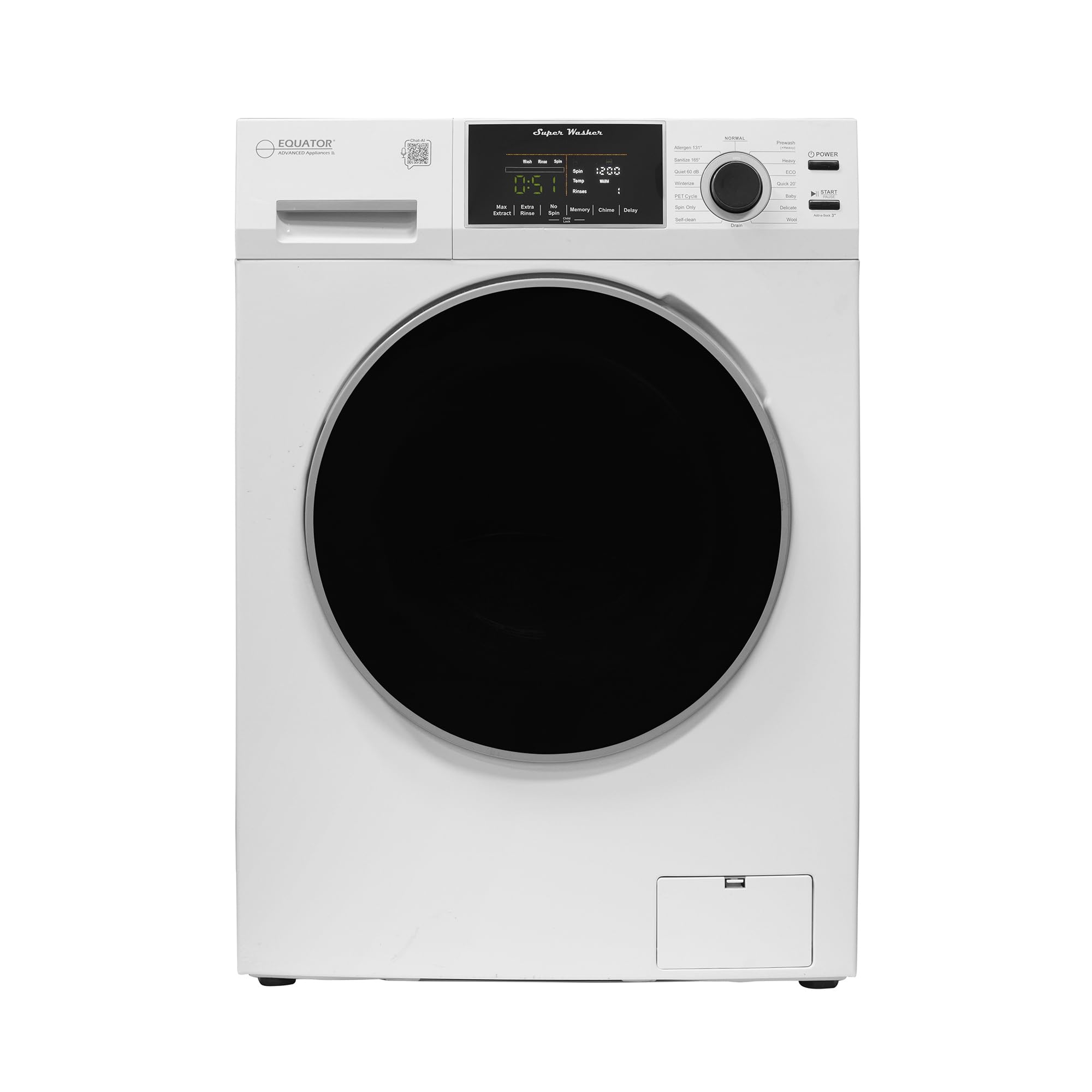 Equator Advanced Appliances Equator Compact Washer 1.6cf/