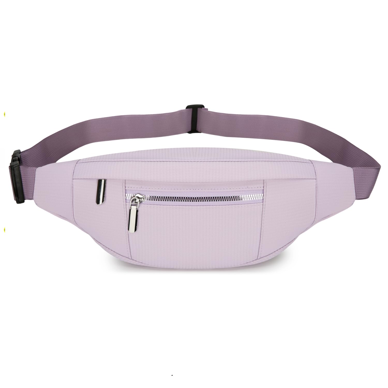QUKUDS Bumbags Waist Fanny Packs for Women Men Fashion Bum Bag with Adjustable Belt for Sport Hiking Jogging Travel Cycling Walking Dog Running (Purple)