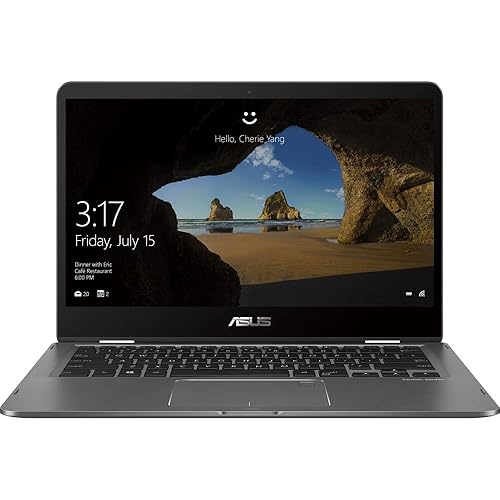 ASUS ZenBook Flip 14 Ultra Slim Convertible Laptop, 14” Full HD WideView, 8th Gen Intel Core i7-8565U, 16GB RAM, 512GB PCIe SSD, GeForce MX150, Windows 10, UX461FN-DH74T
