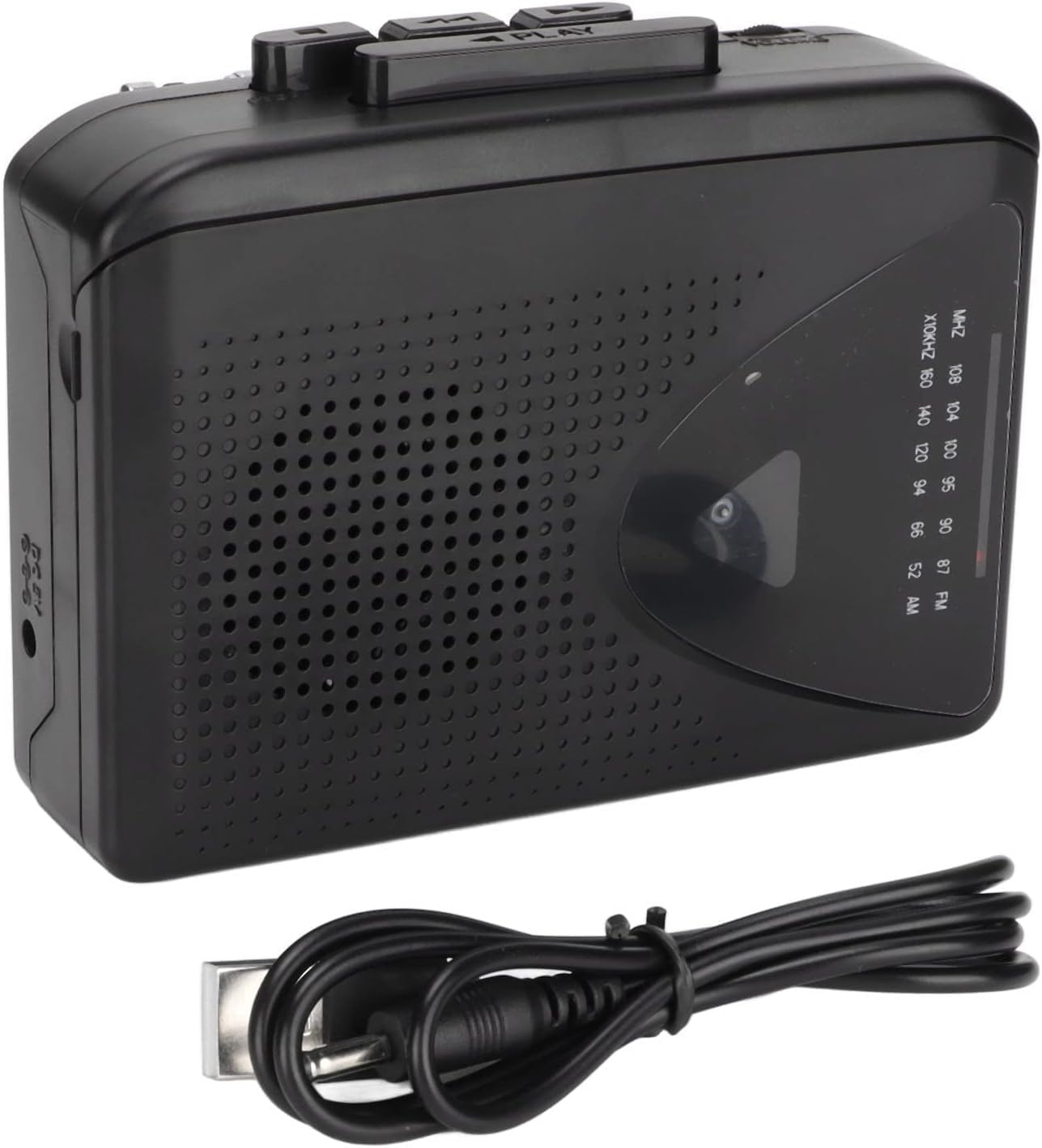 Tobo Portable Cassette Player, Ezcap Tape to MP3 Format Converter, AM/FM Radio Walkman Receiver, Build-in Speaker -(TD-147CA)-image-10