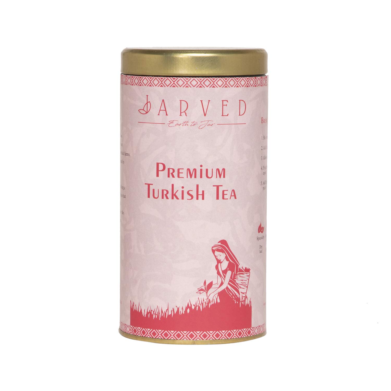 Jarved Turkish Tea | Herbal Tea for immunity with cardamon, rose petals, dried coconut, ginger, cloves, black pepper, fennel seeds, star anise and cinnamon |150g | Makes 75 Cups (B08BV2QMBX) Amazon Price History, Amazon Price Tracker