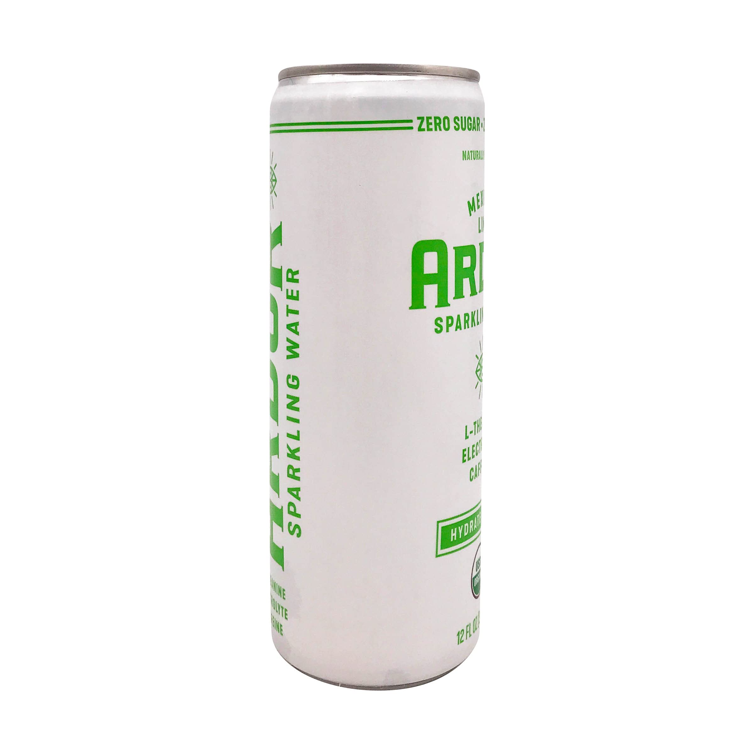 Ardor Organic Mexican Lime Sparkling Energy Water, 12 FZ