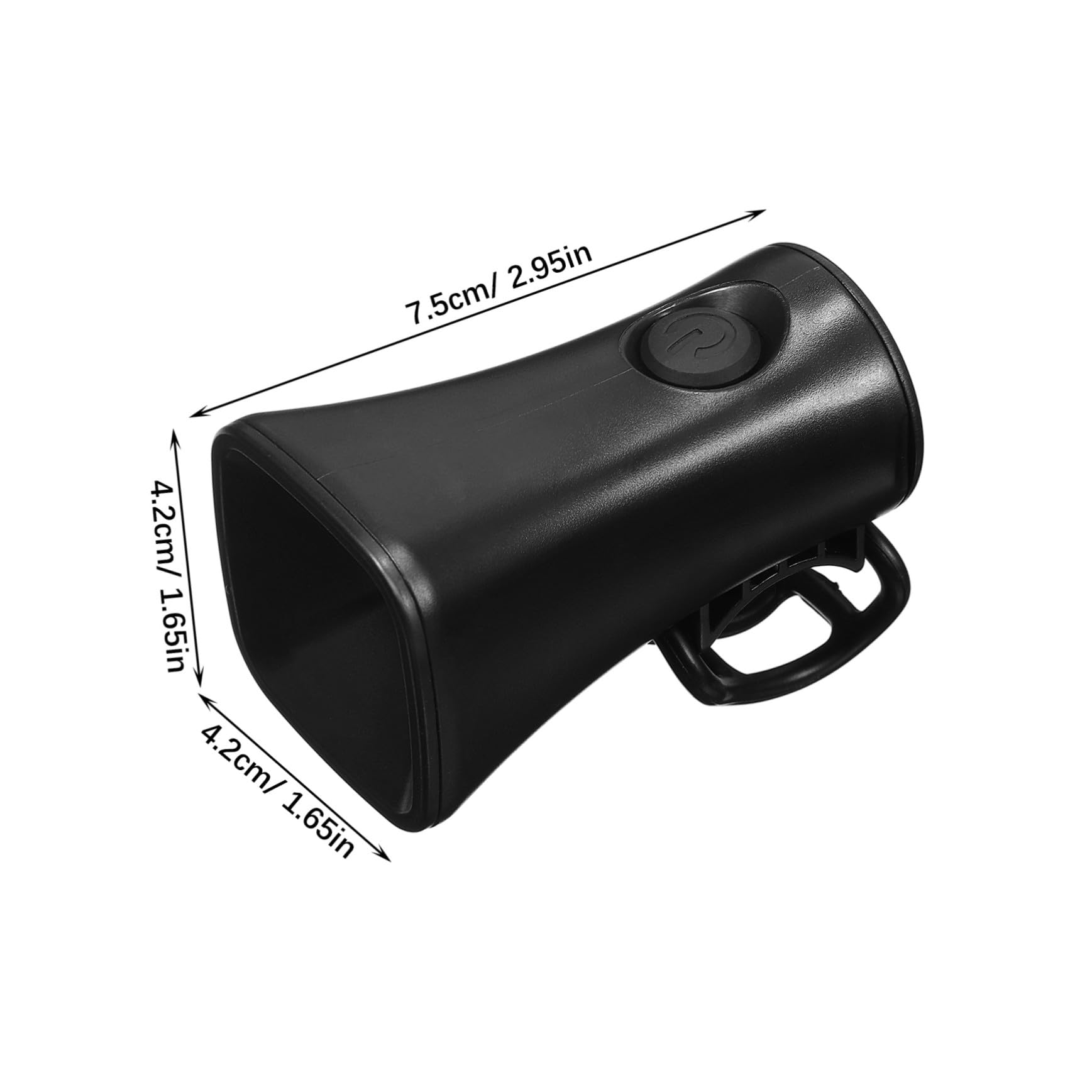 TOYANDONA Bocina Electrica Campanilla De Bicicleta Decoraciones del Manillar Universal Bike Cuerna Bocina De Ciclo Fuerte Bocina De Bicicleta para Bicicletas De Adultos Abs