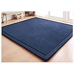 V-mix Handmade Weaving Plush Foam Play Mat for Baby, Toddler, Children - Yoga & Exercise Mat, Cushy-Soft & Thick Hypoallergenic, Non-Toxic, Reversible