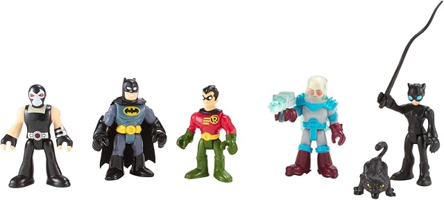 Fisher-Price Imaginext DC Super Friends, Batman Heroes & Villains Pack