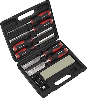 Sealey AK9240 8pc Hammer-Thru Wood Chisel Set
