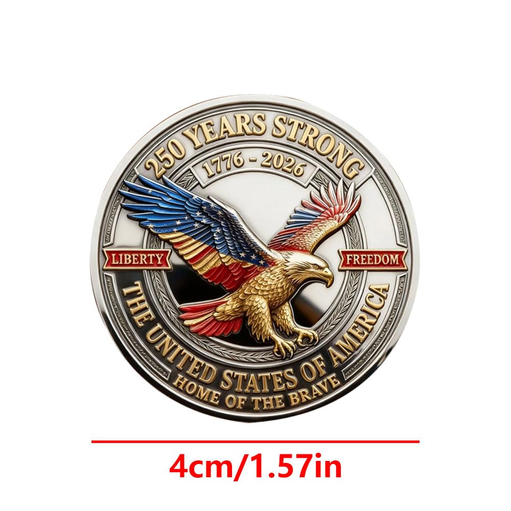 Amazon.co.jp: アメリカ陸軍 250周年記念 金メッキ チャレンジコイン
