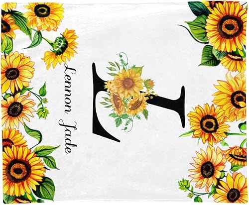 Miniatura 12 de Manta de bebé personalizada, monograma rosa, lindo elefante personalizado, mantas de 30 x 40 pulgadas para bebé, niño y niña con nombre, baby Opción