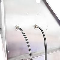 Vista 6 de SHELANDY Bañera profesional de acero inoxidable para mascotas