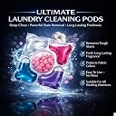 MAMABHANJA ENTERPRISE Pods 5 in 1 Laundry Detergent Capsules | Spring Meadow Fragrance | Deep Stain Removal | Tough Odor Eliminator | Fabric Whitener & Brightener (10, Spring Meadow Fragrance/) gallery image