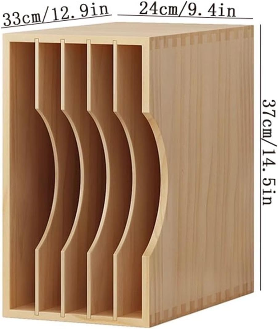 CD Storage Rack Table Wooden Vinyl Record Storage Unit Home Minimalist Album Favourites