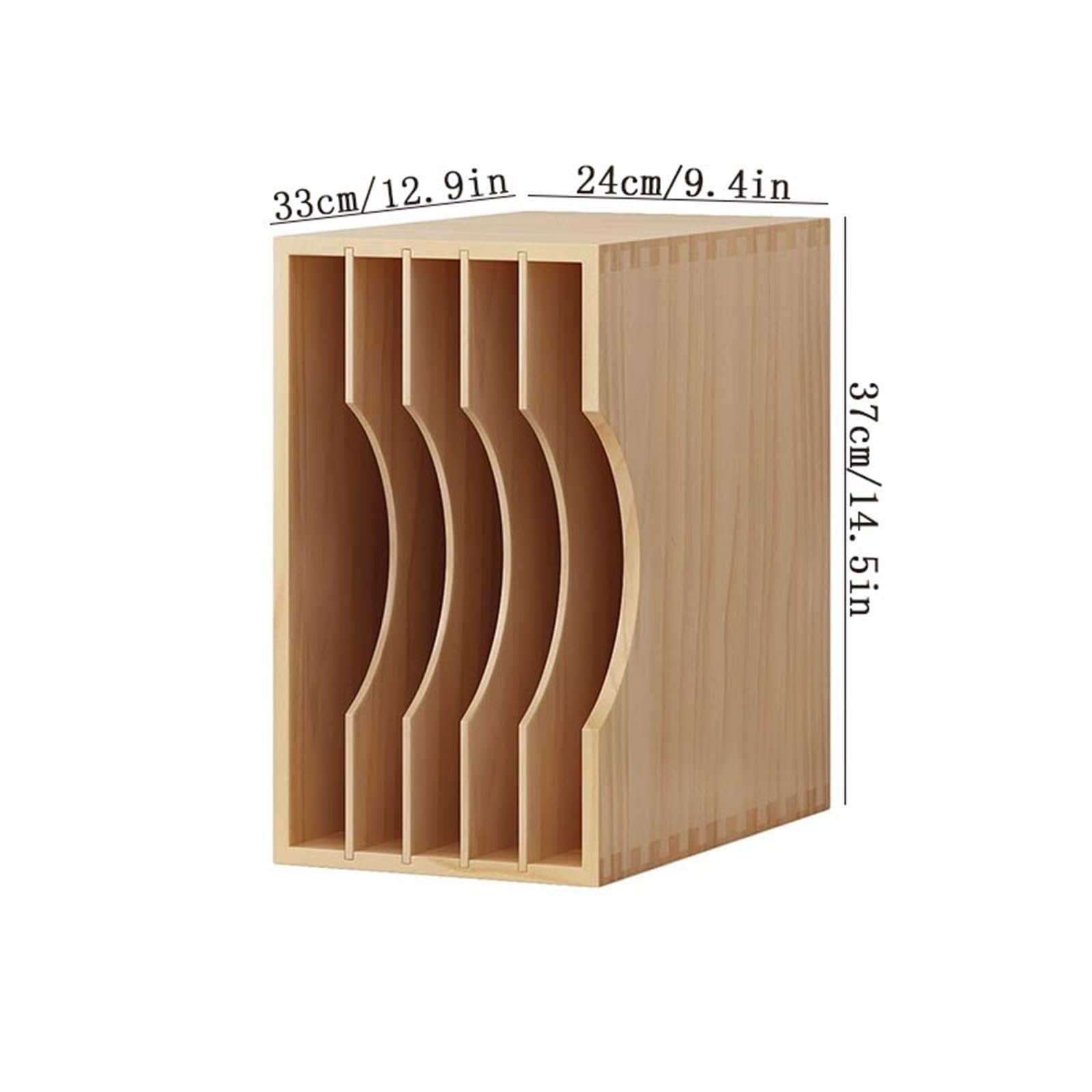 Supporto per dischi in vinile in legno, minimalista, per CD, album, da tavolo, per la casa, il soggiorno