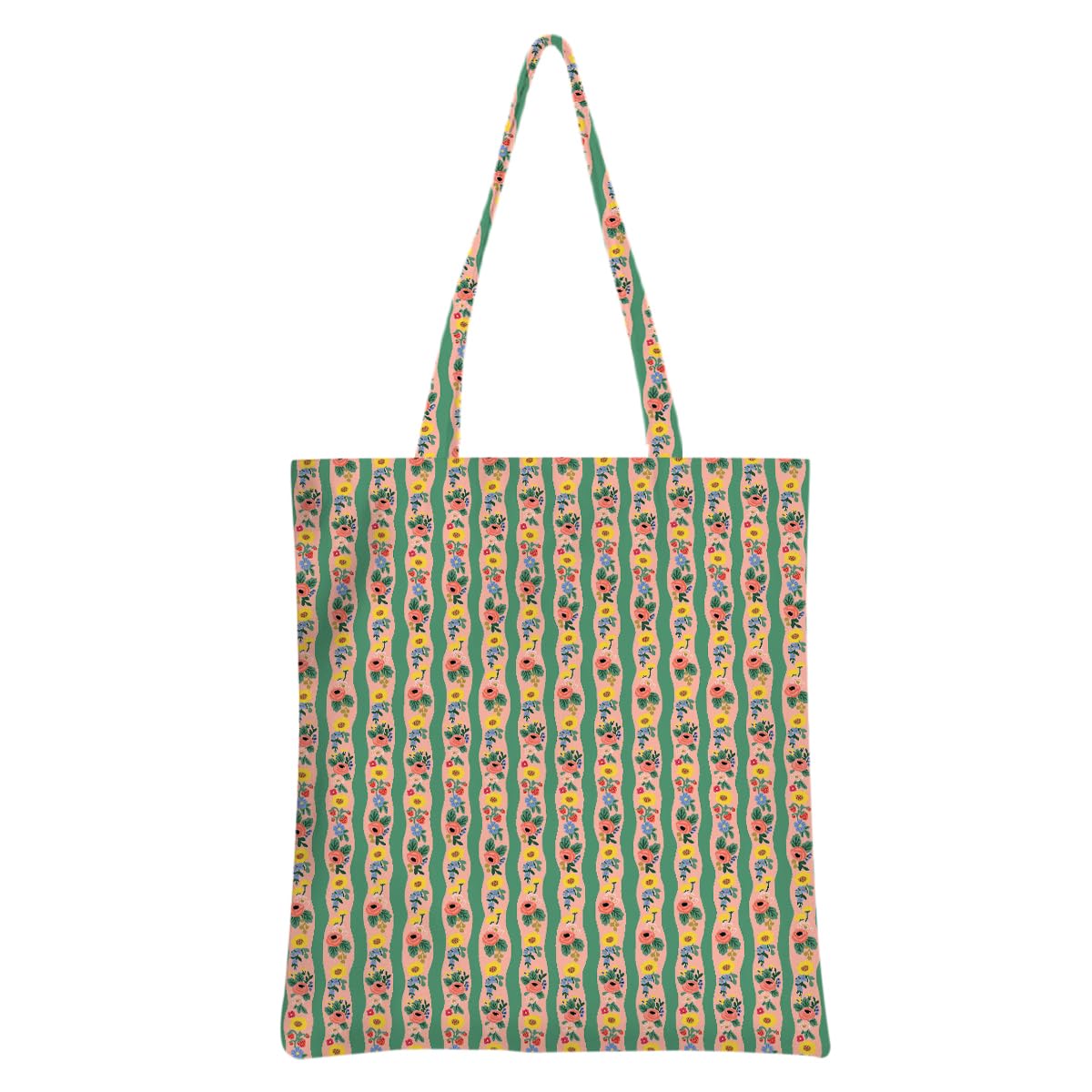 Wildflowers Climbing Roses Tote Bag Reusable Grocery Bags Botanical Beach Bag Weekender Bag Friendship Gifts