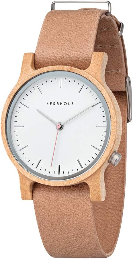 Kerbholz Women's Analogue Quartz Watch with Imitation Leather Strap – 104007V000002