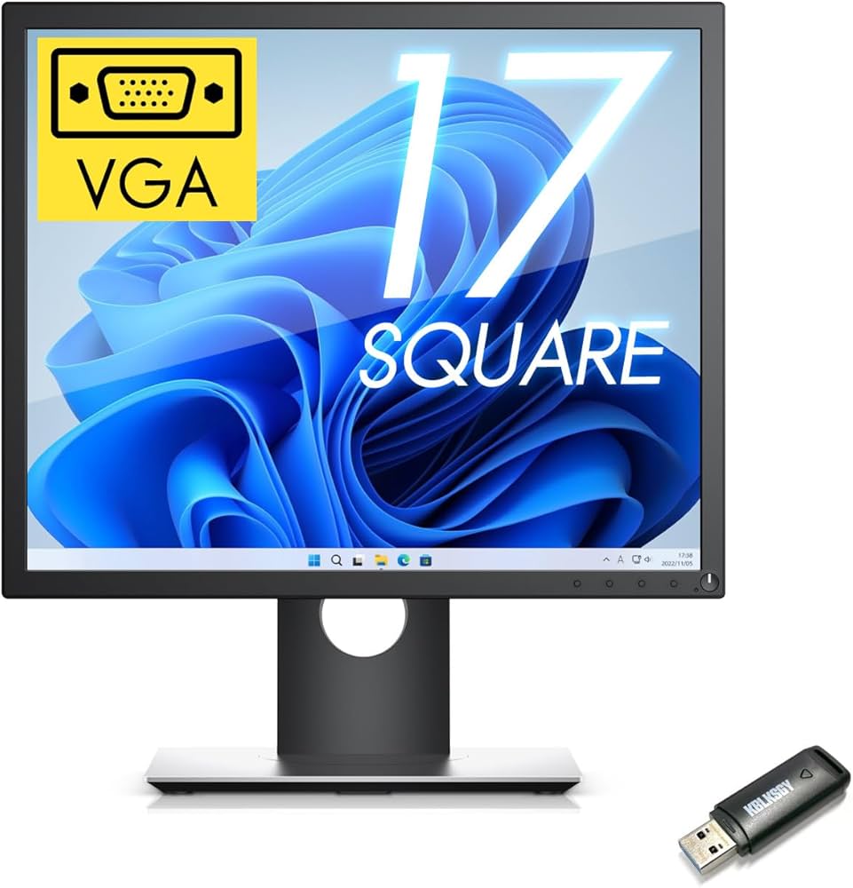 Amazon.co.jp: 【整備済み品】 KBLKSGY 液晶 モニター ディスプレイ 17