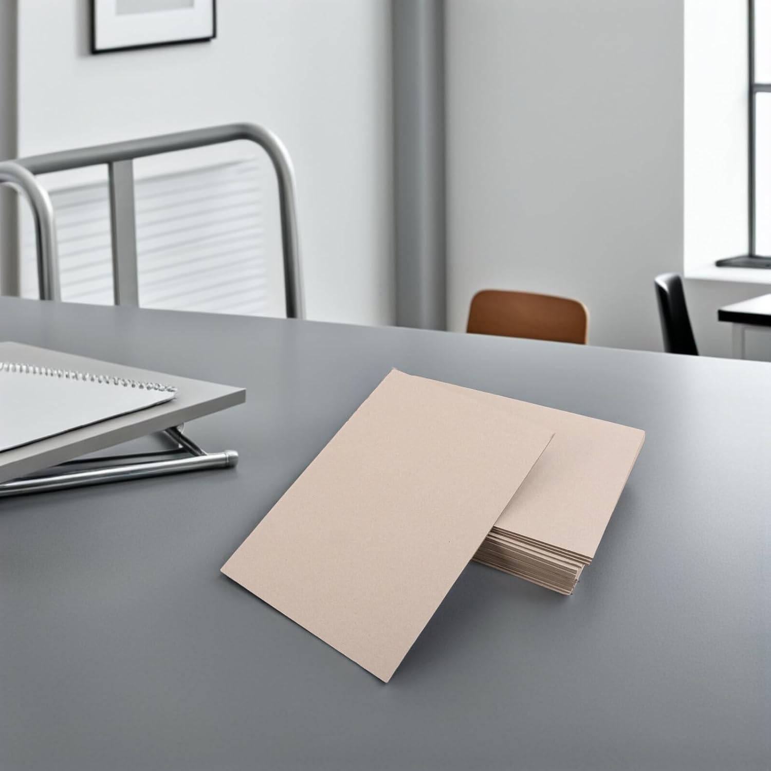 COHEALI 20pcs 2.5mm A4 Heavyweight Book Binding Board Gray Chipboard Sheets for Scrapbooking and Album Making, Thick Hard Paper Cover for Craft Projects and Book Covers