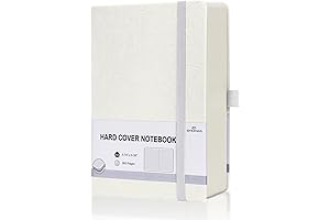 Premium White Hardcover Journal: Your Haven for Creative Expression