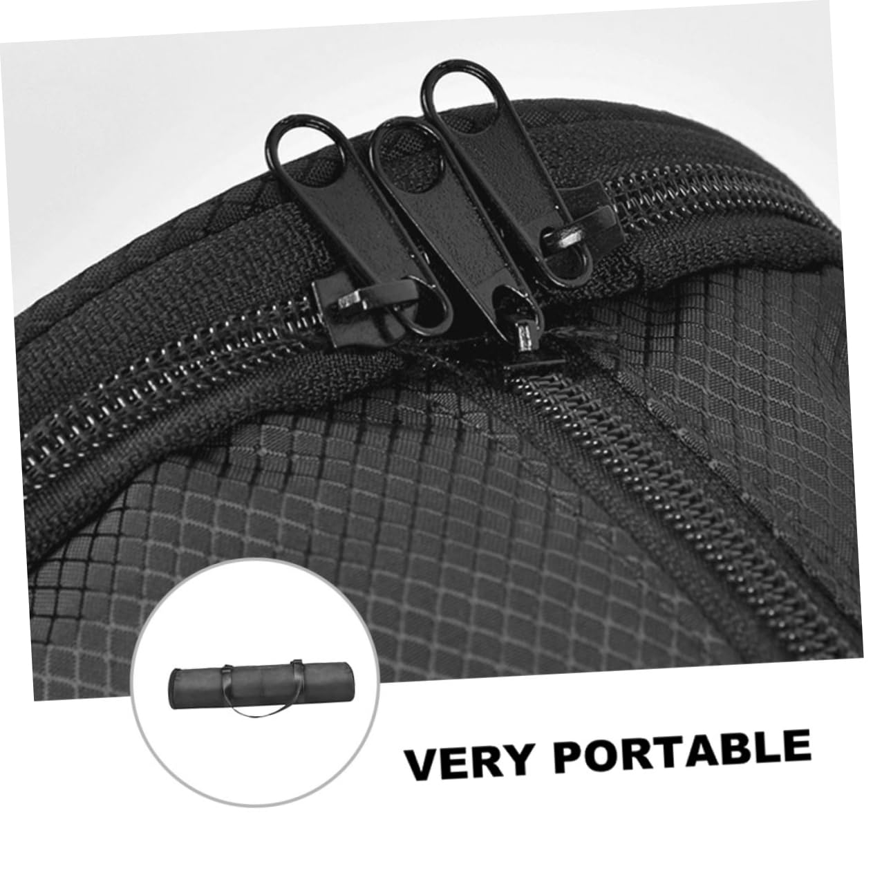 Mikikit Bolsa de Yoga Hombro con Gran Capacidad para y Accesorios Fabricada Oxford Diseño Práctico con y Múltiples Compartimentos